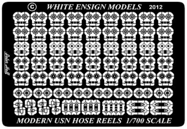 WHIPE7111 - White Ensign Models 1/700 Modern USN Cable Reels