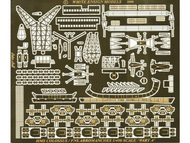 WHIPE4011 - White Ensign Models 1/400 Colossus Class Aircraft Carrier