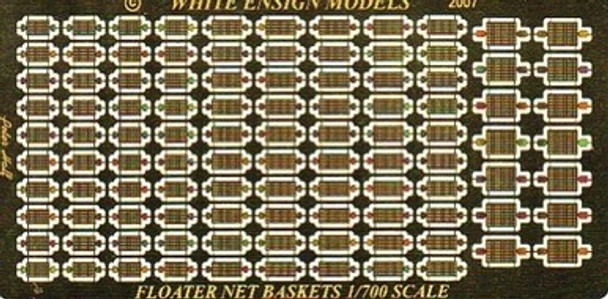 WHIPE778 - White Ensign Models 1/700 U.S. Navy Floater Net Baskets