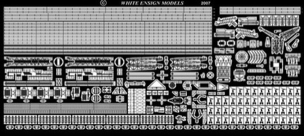WHIPE774 - White Ensign Models 1/700 USS North Carolina & USS Washington