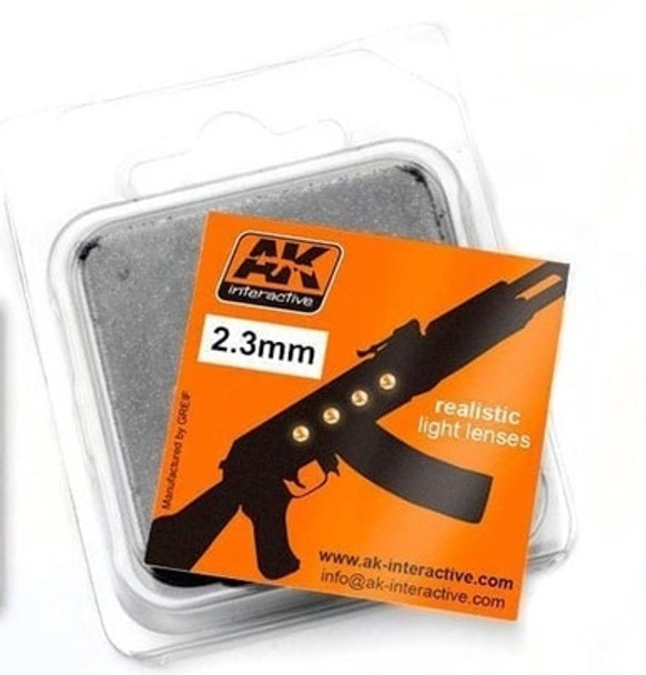 AKIAK211 - AK Interactive Lenses: Amber 2.3mm
