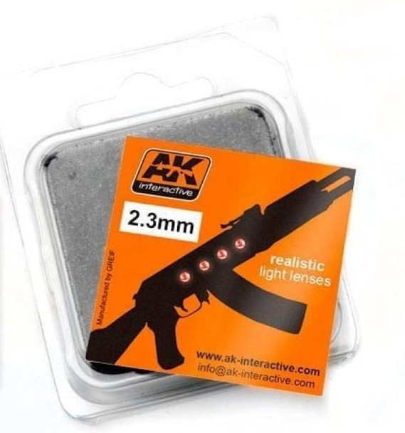 AKIAK210 - AK Interactive Lenses: Red 2.3mm