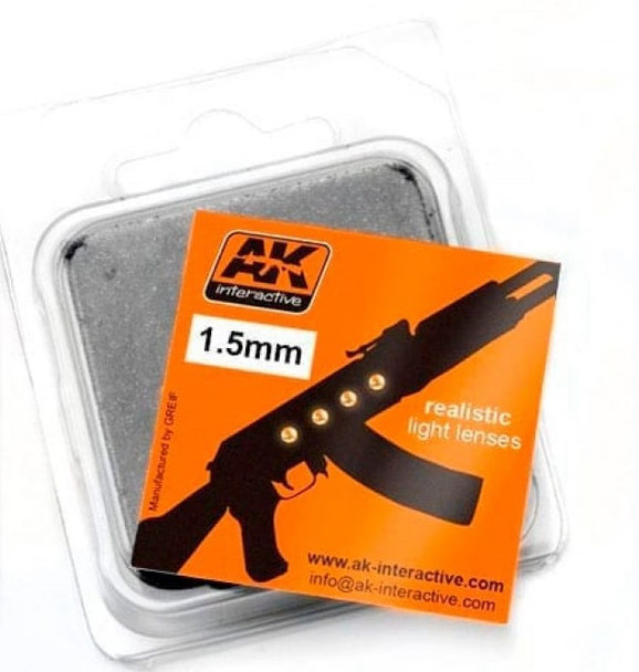 AKIAK205 - AK Interactive Lenses:Amber 1.5mm