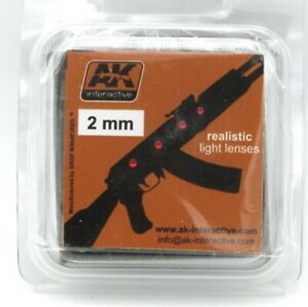 AKIAK207 - AK Interactive Lenses: Red 2mm
