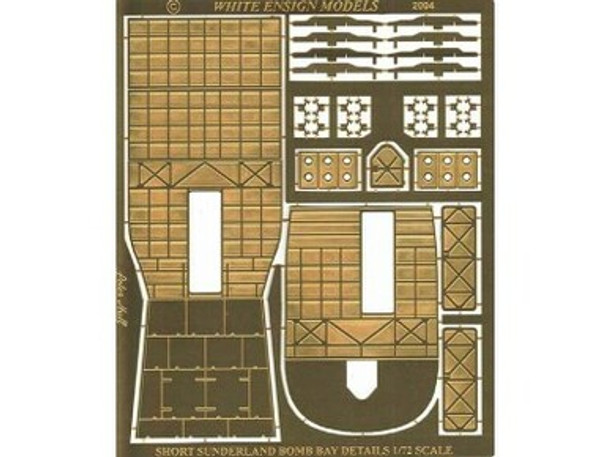 WHIPE7207 - White Ensign Models 1/72 Sunderland Depth Charge Compartment Details