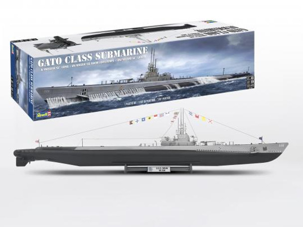 RMX0396 - Revell 1/72 Gato Class Submarine (Discontinued)