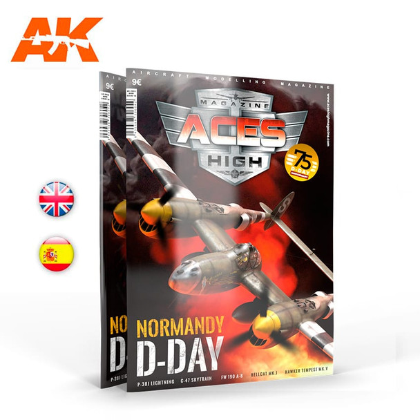 AKIAK2933 - AK Interactive Aces High #16 Normandy D-Day