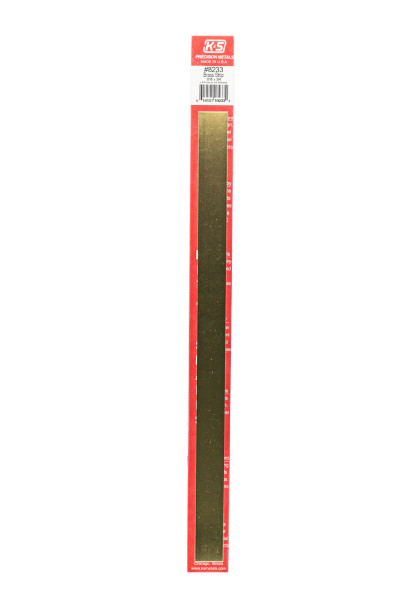 KSE8233 - K & S Engineering Brass Strip .016x3/4in