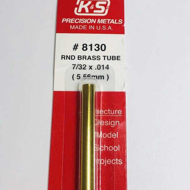 KSE8130 - K & S Engineering Brass Tube 7/32in