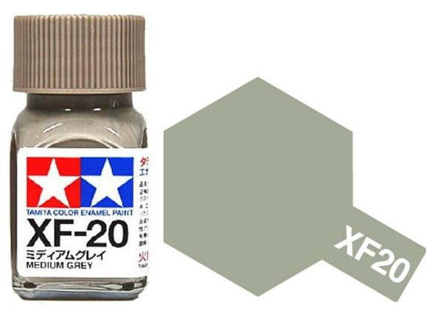 TAMEXF20 - Tamiya Enamel Flat Medium Grey