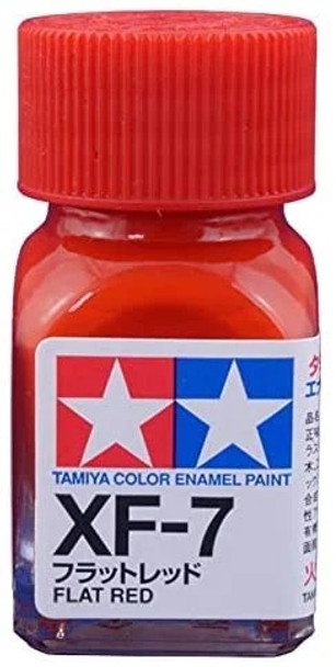 TAMEXF7 - Tamiya Flat Red   Enamel