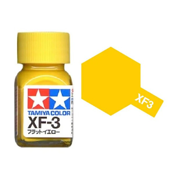 TAMEXF3 - Tamiya Flat Yellow  Enamel