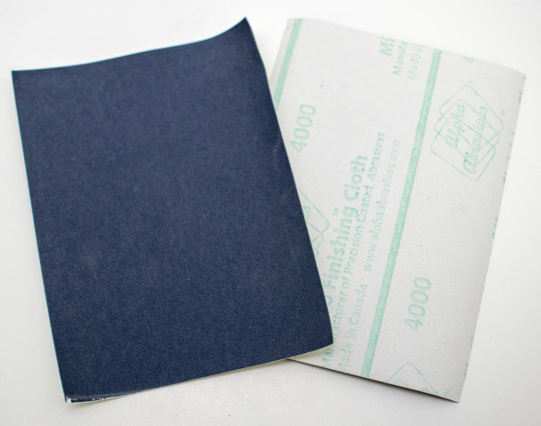 AAB4000-2S - Alpha Abrasives Finishing Cloth 4000 (2pcs)