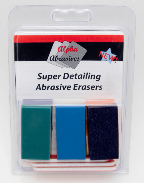 AAB6405 - Alpha Abrasives Abrasive Eraser Set (12pcs)