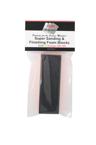 AAB1003 - Alpha Abrasives Foam Sanding Block #180