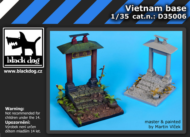 BLDD35006 - Black Dog 1/35 Vietnam Base