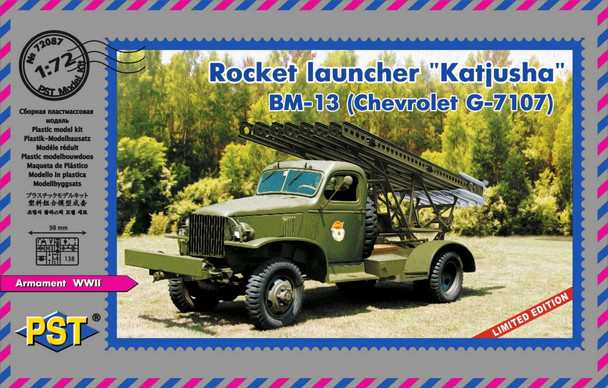 PST72087 - PST 1/72 Katiusha Rocket Launcher BM-13
