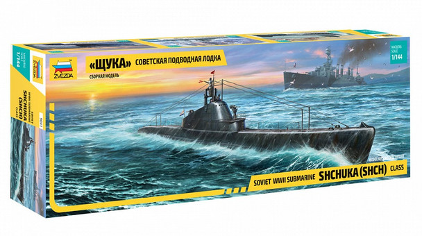 ZVE9041 - Zvezda 1/144 Shchuka Class WWII Soviet Submarine