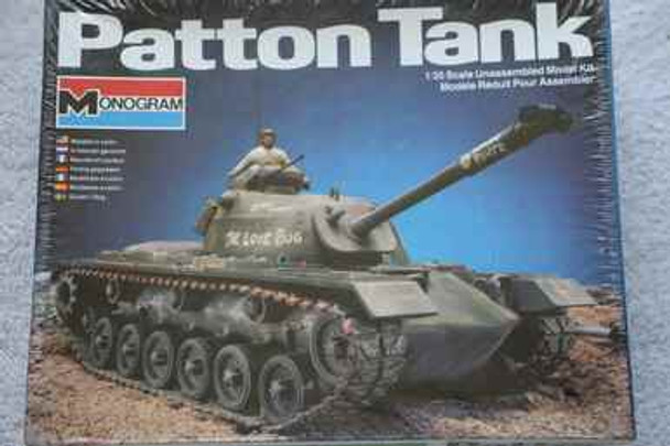 MON6501 - Monogram 1/35 Patton Tank - WWWEB10101494
