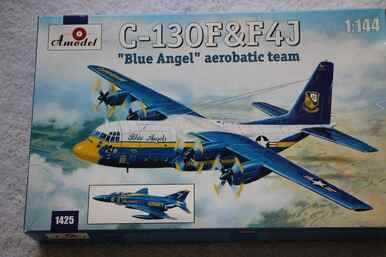AMO1425 - Amodel 1/144 C-130 F&F4J "Blue Angels" - WWWEB10101565