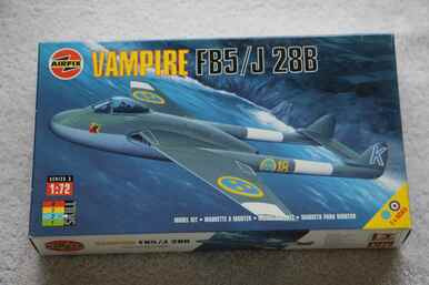AIR03064 - Airfix 1/72 Vampire FB5/J 28B - WWWEB10101567