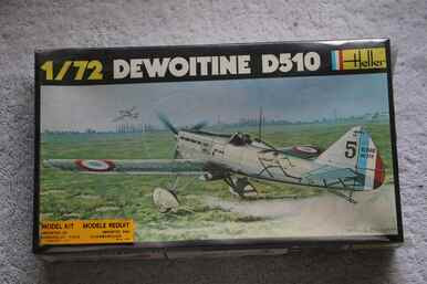 HEL219 - Heller 1/72 Dewoitine D510 - WWWEB10102002