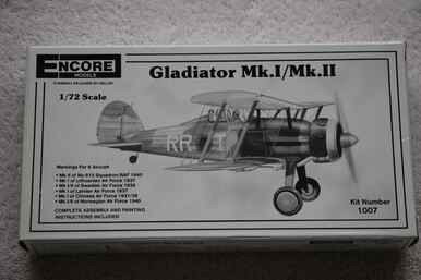 ENC1007 - Encore Models 1/72 Gladiator Mk.I/Mk.II - WWWEB10102290