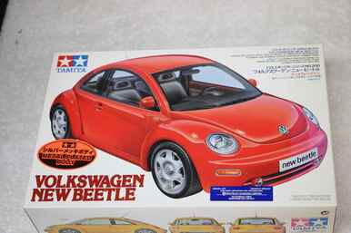 TAM89593 - Tamiya 1/24 Volkswagen New Beetle (metal plated body) - WWWEB10103496