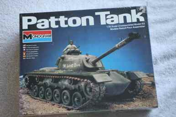 MON6501 - Monogram 1/35 Patton Tank - WWWEB10103855