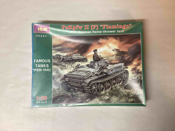 ICM35241 - ICM 1/35 PzKpfw II (F) 'Flamingo' WWII German Flame-thrower - WWWEB10103874