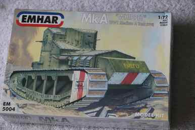 EMH5004 - Emhar 1/72 MkA Whippet WWI Medium A tank 1918 - WWWEB10104152