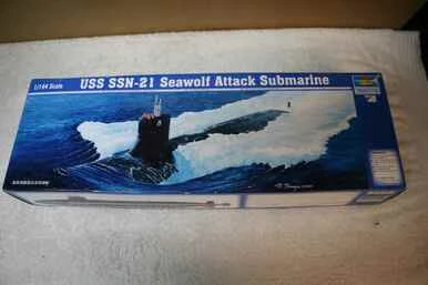 TRP05904 - Trumpeter 1/144 USS SSN-21 Seawolf Attack Sub - WWWEB10104737