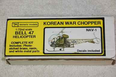 ESONAV-1 - Esoteric Models 1/72 Bell 47 Korean War Chopper - WWWEB10104843