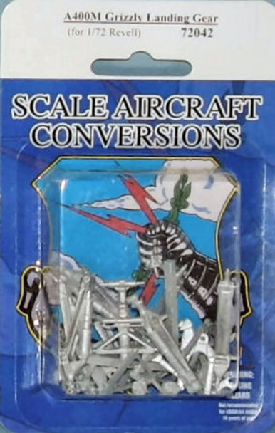 SAC72042 - Scale Aircraft Conversions 1/72 A400M Grizzly Landing Gear (metal)