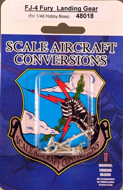 SAC48018 - Scale Aircraft Conversions 1/48 FJ-4 Landing Gear HBB