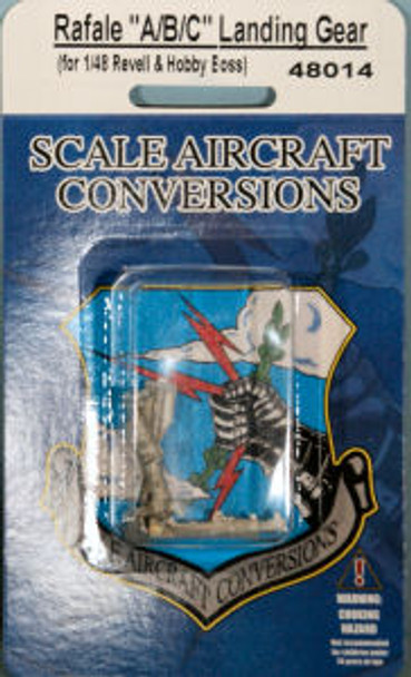 SAC48014 - Scale Aircraft Conversions 1/48 Rafale A/B/C Landing Gear RAG/HBB