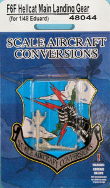 SAC48044 - Scale Aircraft Conversions 1/48 F6-F Landing Gear EDU