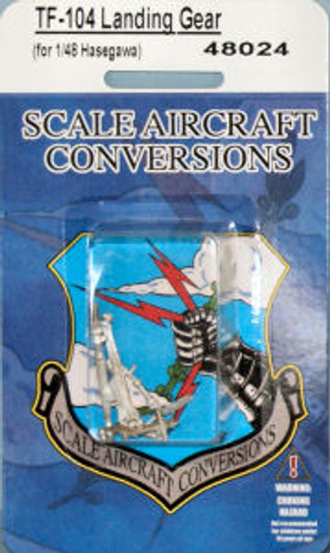 SAC48024 - Scale Aircraft Conversions 1/48 TF-104 Landing Gear HAS