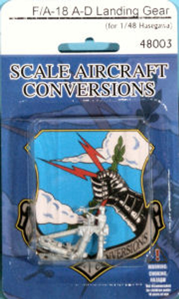 SAC48003 - Scale Aircraft Conversions 1/48 F-A-18A-D Landing Gear HAS