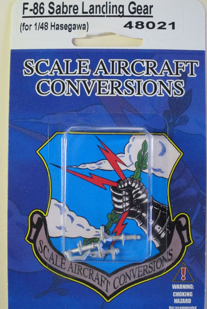SAC48021 - Scale Aircraft Conversions 1/48 F-86 Landing Gear HAS
