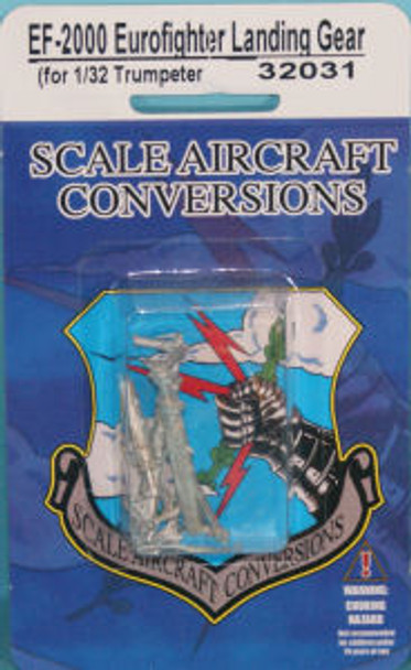 SAC32031 - Scale Aircraft Conversions 1/32 EF-2000 Metal Landing Gear TRP