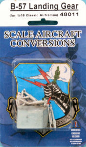 SAC48011 - Scale Aircraft Conversions 1/48 B-57 Metal Landing Gear CLA