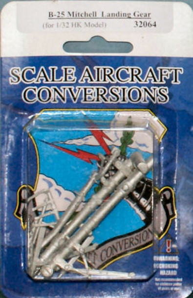 SAC32064 - Scale Aircraft Conversions 1/32 B-25 Metal Landing Gear