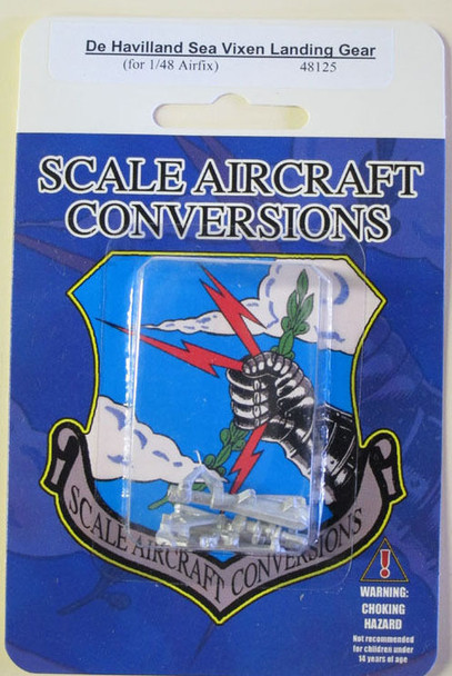 SAC48125 - Scale Aircraft Conversions 1/48 Sea Vixen Metal Landing Gear AIR