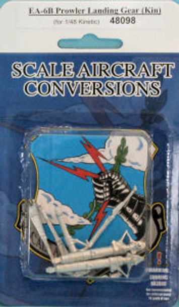 SAC48098 - Scale Aircraft Conversions 1/48 EA-6B Metal Landing Gear KIN