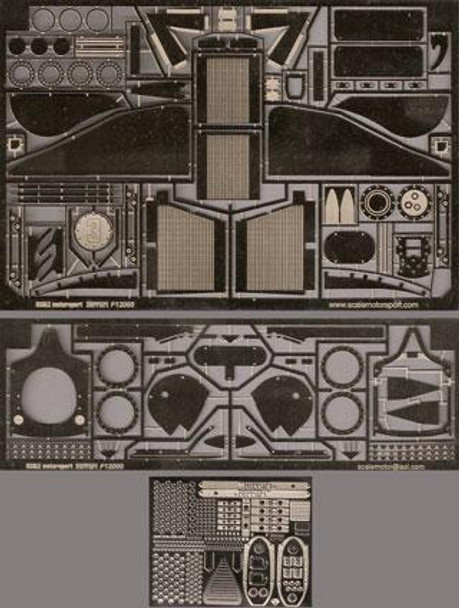 SMS8119 - Scale Motorsport 1/20 Ferrari F1-2000 Photoetch Details