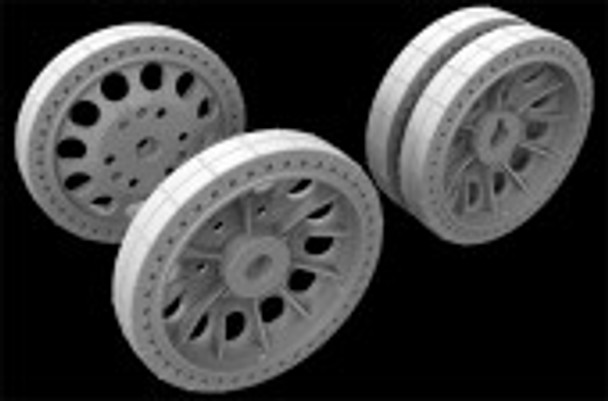 HUS35029 - Hussar Productions 1/35 T-34 Half-Spider Wheels