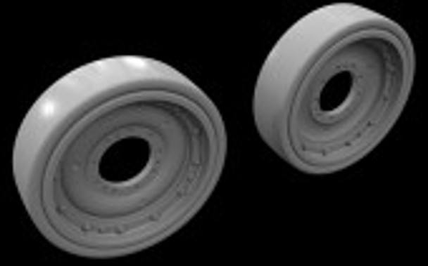 HUS35027 - Hussar Productions 1/35 Valentine Spare Wheels