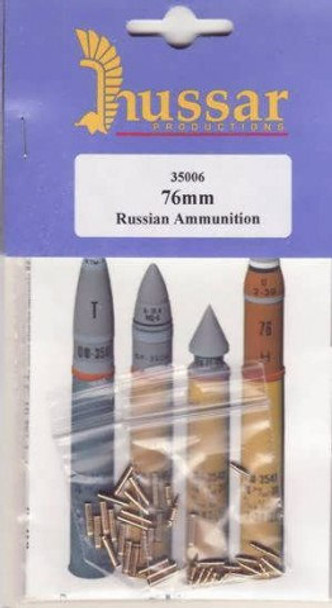 HUS35006 - Hussar Productions 1/35 76mm Russian Ammo