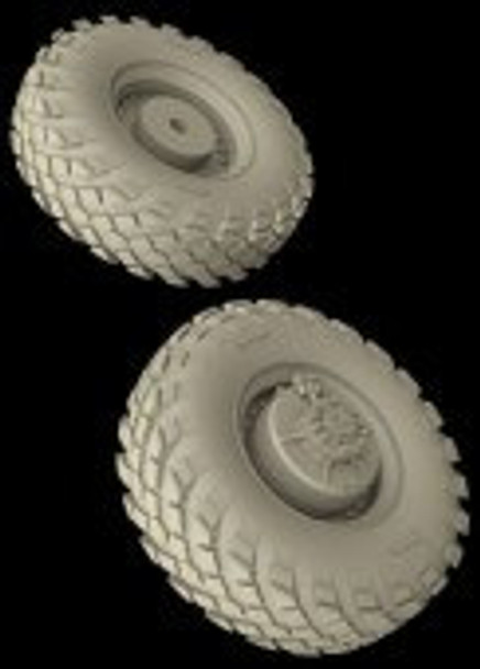 HUS35035 - Hussar Productions 1/35 BRDM Wheels Russian Type